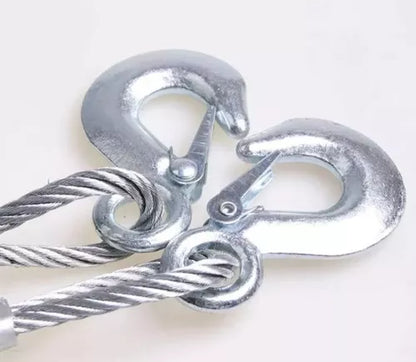 Cable Guaya De Remolque Eslinga Amarre + Guantes 3000kg