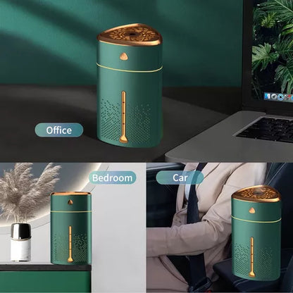 Humidificador D/mesa Usb Silencioso Dormitorio Oficina Hogar