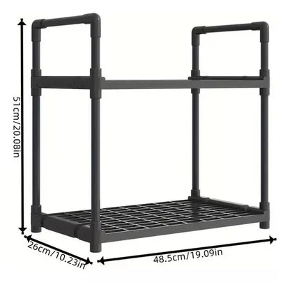 Estante Organizador De Cocina Y Baño Multifuncional 2 Niv