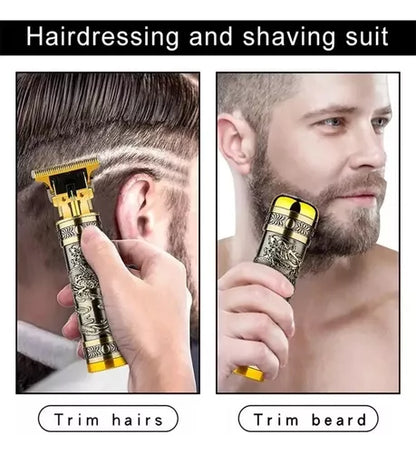 Cortadora De Pelo Patilla Barba Eléctrica 3en1 Ws-8150 Usb