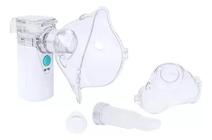 Nebulizador Portátil Mesh Inhalador Usb Terapia Asma Color Blanco