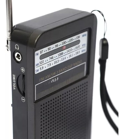 Radio Portátil Bolsillo Am/fm Antena Mk-308