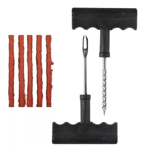 Kit De Emergencia Reparación De Neumáticos Motos Autos