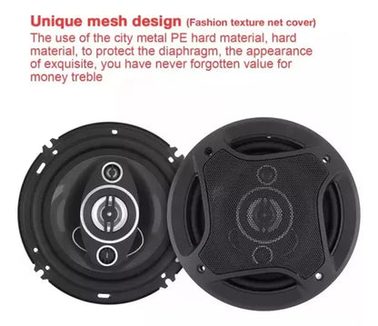 Parlantes Auto 500w 16cm Audio Ts-1672