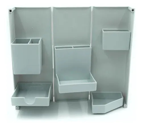 Organizador Plegable Portalápiz Papelería Estuche Maquillaje