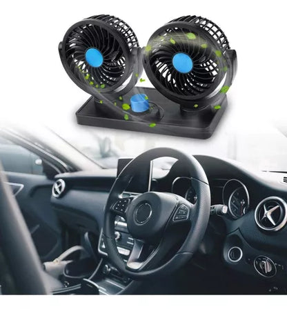 Ventilador Doble De Auto Camioneta 24v 2 Velocidades