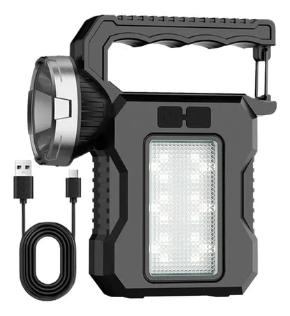 Linterna Lámpara Solar Portátil Emergencia Multifuncional