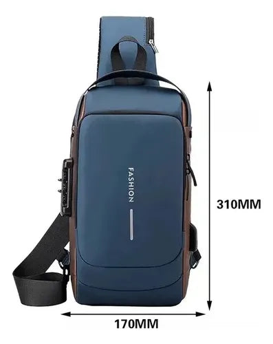 Bolso Cruzado Bandolera Banano Antirrobo Impermeable