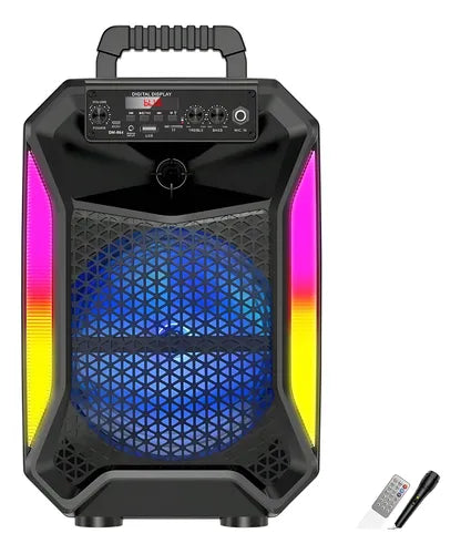 Parlante Altavoz Karaoke + Micrófono Bocina Gy-806