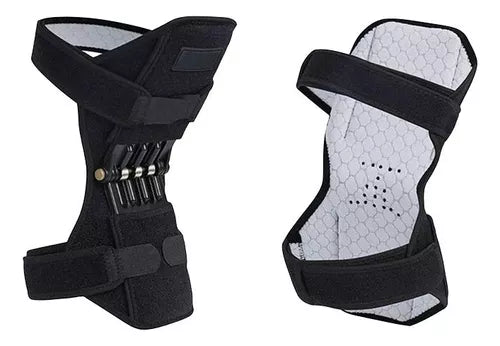 Rodillera Articulación Refuerzo Para Ejercicio Powerknee Color Negro