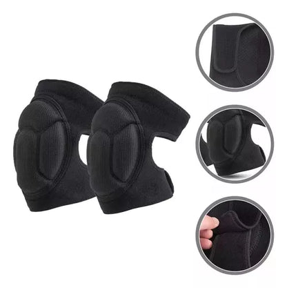 Rodilleras Para Trabajos De Jardinería Y Otros Protectoras Color Negro Talla Única
