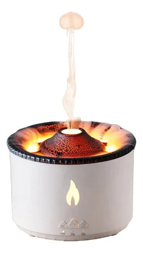 Humidificador Difusor De Aromas Volcán Erupción Ultrasónico