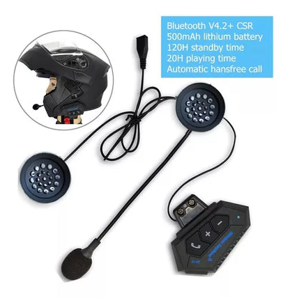 Audifono Para Casco Intercomunicador Moto Auriculares