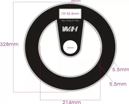 Báscula Electrónica Personal Hasta 180kg Balanza Xs-2021a