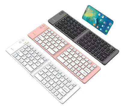 Mini Teclado Inalámbrico Plegable Portátil Mk-1007