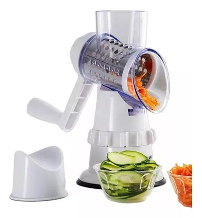 Rallador Rebanador De Verduras Manual Multifuncional