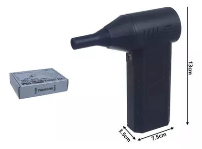 Mini Soplador Ventilador De Chorro Inalámbrico De Mano