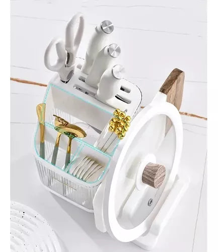 Escurridor De Cubiertos Organizador De Utensilios De Cocina