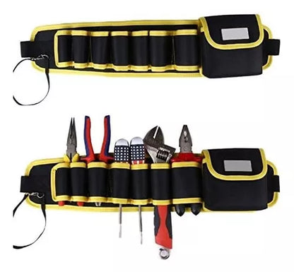 Porta Herramientas Cinturón Ajustable Con Compartimientos