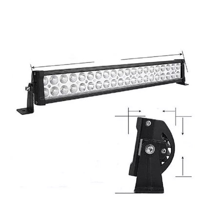 Luces Auto Barra Led Recta 240w Neblinero 4x4 Camioneta