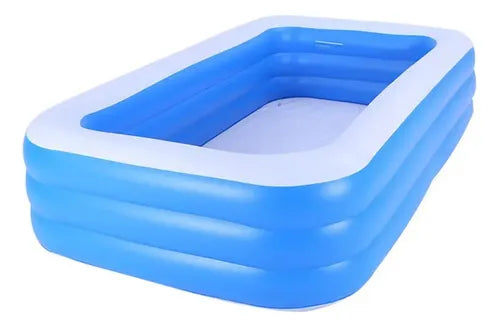 Piscina Inflable Niños Family Pool Rectangular 1,80*1,25mts