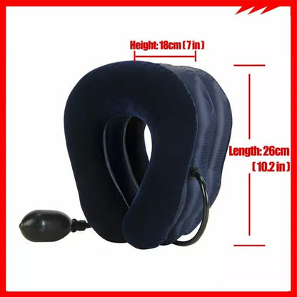 Cojín Inflable Collar Tracción Cervical Alivia El Dolor