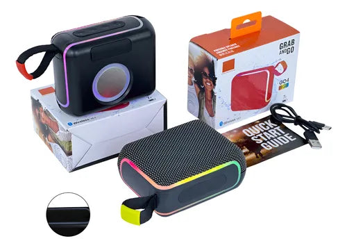Altavoz Parlante Bocina Portátil Bluetooth Rgb G04