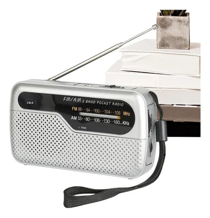 Radio De Bolsillo Portátil Am/fm Mk-6