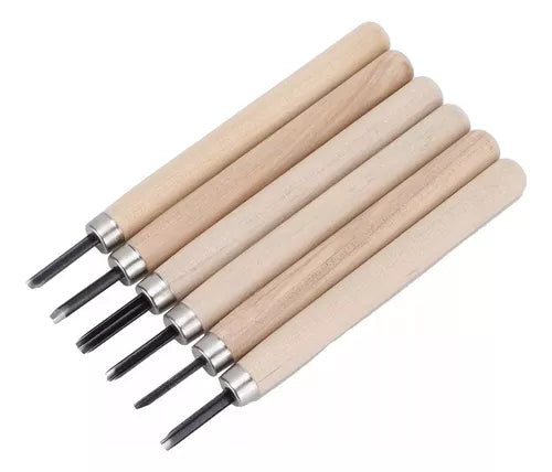 Kit De Cinceles Para Tallar Madera