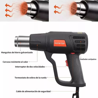 Pistola de calor Hot Air Gun Pistola Aire caliente