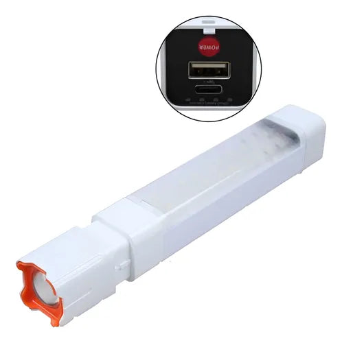 Tubo Luz Led Emergencia / Linterna 2 En 1 51cm