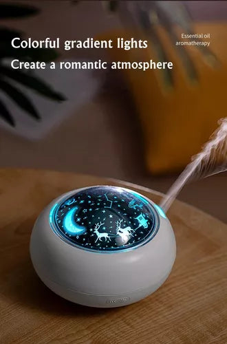 Difusor De Aroma Ultrasónico Humidificador De Aire Esencias