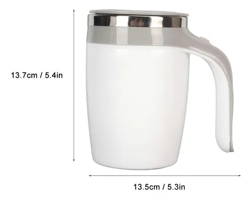 Taza Magnética Térmica Agitador Mezclador Bebida Y Café