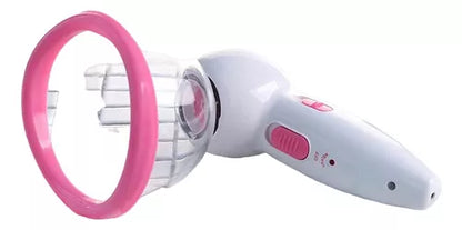 Masajeador De Senos Pistola De Aumento Electro Masaje Senos Color Rosa chicle