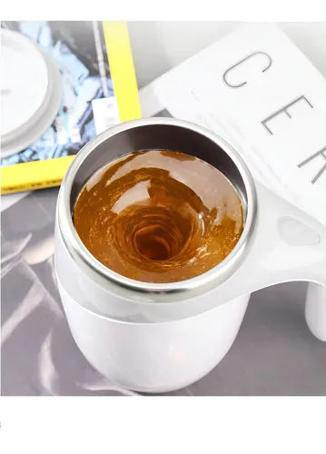 Taza Magnética Térmica Agitador Mezclador Bebida Y Café