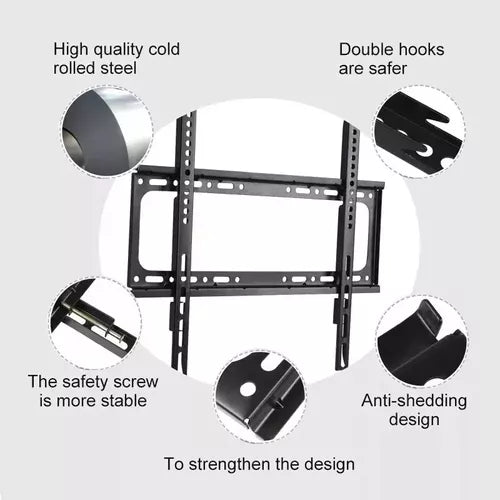 Soporte De Tv Pantalla 40 A85'' Fijo De Pared Led Lcd Plasma