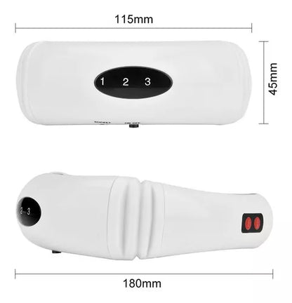 Masajeador De Cuello Electroestimulador Digital 2 Electrodos