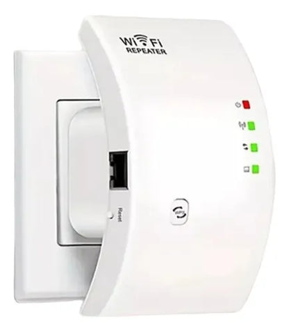 Repetidor Amplificador De Señal Inalámbrico Curvo Wifi H300