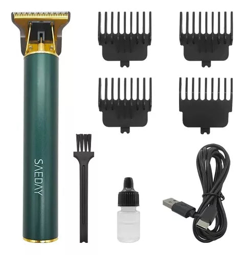 Máquina Cortadora De Pelo Afeitadora Recargable Usb Sd-610