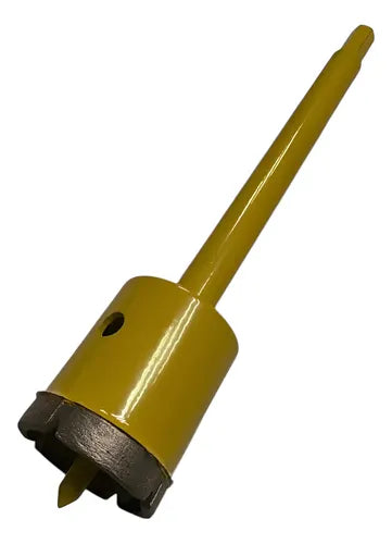 Sierra Copa Diamantada 40mm Concreto Cerámica Granito Y Guía