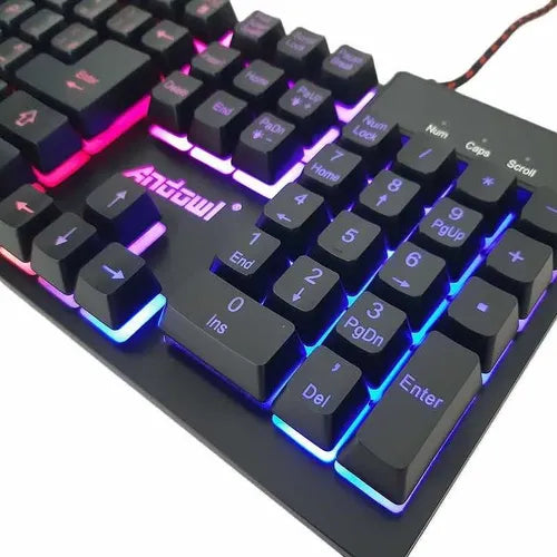 Teclado Rgb Teclado Gammer Teclado Ergonomico Teclado Pc
