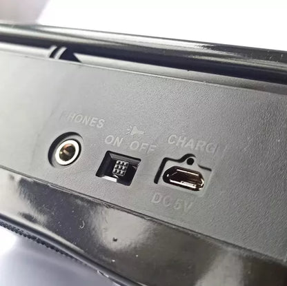 Radio Am Fm Ws1 Ws2 Usb Recargable Y Linterna 13482