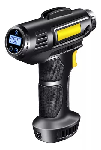 Compresor De Aire Digital Portátil Led Diseño Ergonómico