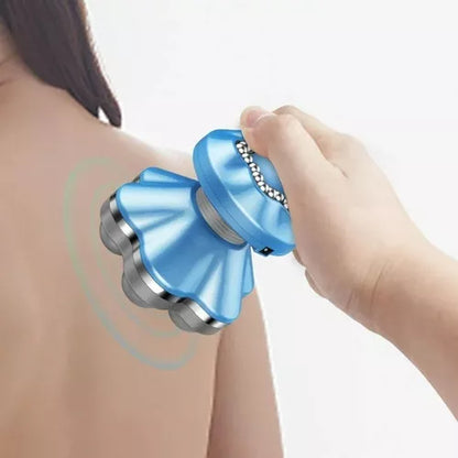 Mini Masajeador Eléctrico Cuello Hombros Espalda Pilas Y Usb