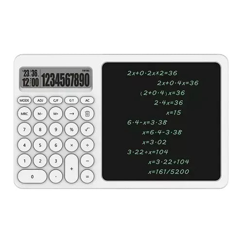 Calculadora Multifuncional Lcd Tablet Con Tablero