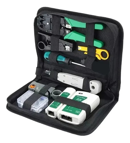 Kit Herramientas Para Redes Rj45-rj11-crimpeadora