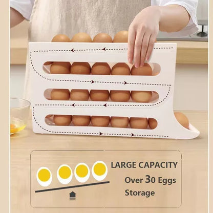 Dispensador De Huevos Para Nevera Organizador De Huevos
