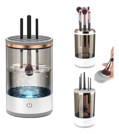 Máquina Limpiadora De Brochas Pinceles De Maquillaje