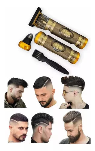 Cortadora De Pelo Patilla Barba Eléctrica 3en1 Ws-8150 Usb
