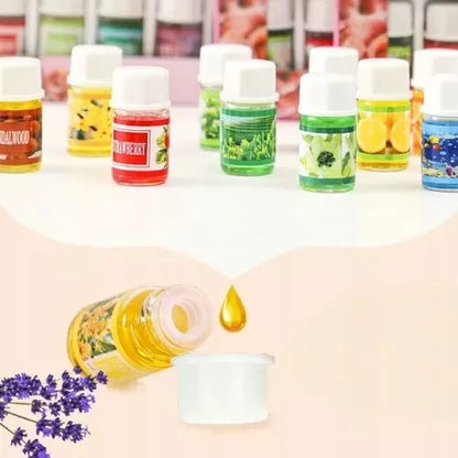 Pack 12 Esencias De Aceites Aromáticos Aroma Humidificadores